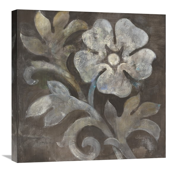 Global Gallery Albena Hristova 'Fresco Floral I' Canvas Wall Art