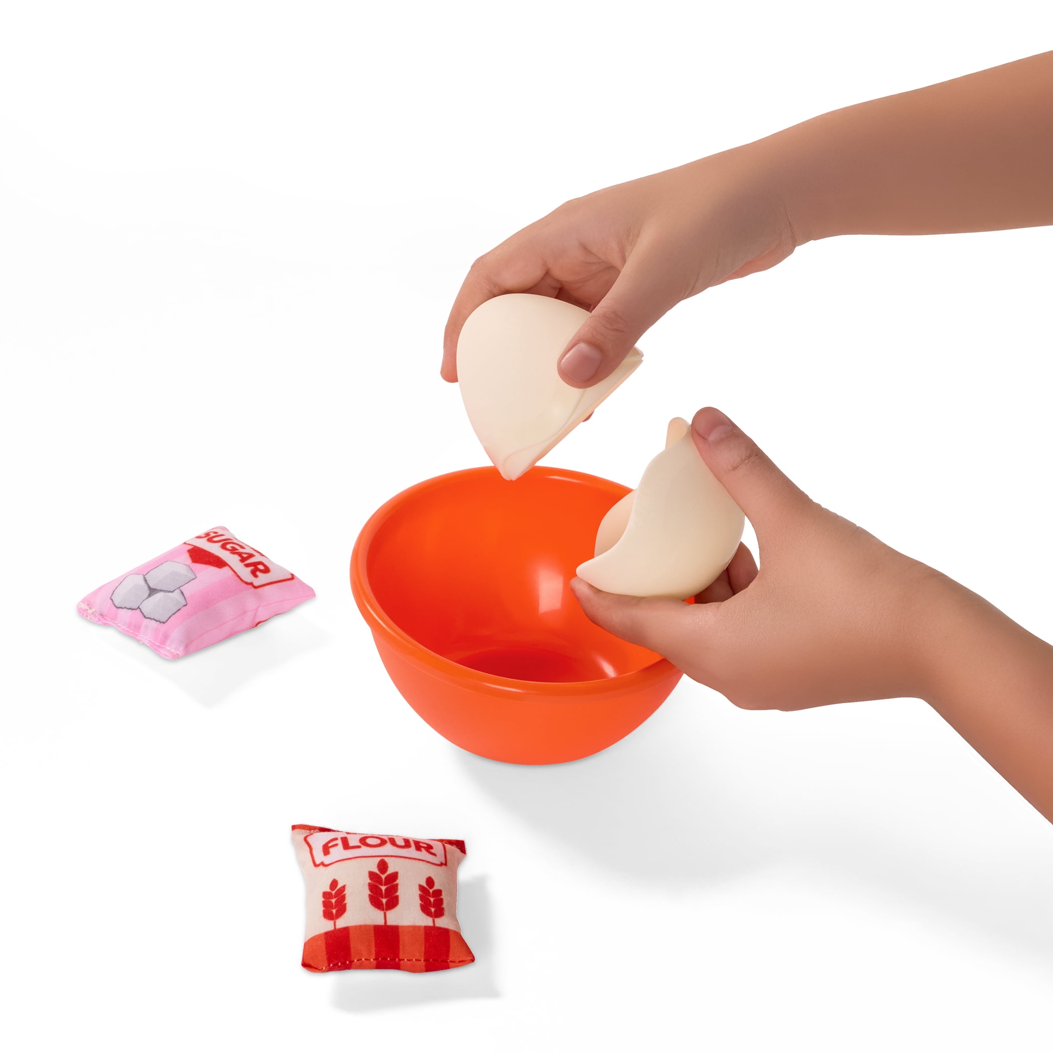Battat Bake & Play Cookie Set Wooden Baking Pretend Play Toy for Ages 3 Years +