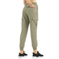 thumbnail image 2 of Stelle Women's Hiking Pants Lightweight Fast Drying Waterproof outdoor travel with multiple zip pockets UPF 50, 2 of 5