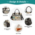 thumbnail image 3 of Cute Animal Faces Cooler Bag Lunch Bag Soft Cooler Cooling Tote Insulated Lunch Box for Adult Men Women, 3 of 6