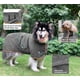 thumbnail image 5 of Toalla de baño para abrigo de secado para perros, material de microfibra, bata de baño para perros súper absorbente de secado rápido, absorción de humedad de secado rápido para mascotas, 5 of 5