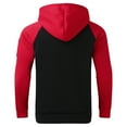 thumbnail image 4 of Vedolay Hoodies for Men 2023 Casual Long Sleeve V Neck Pullover Tops C,L, 4 of 4