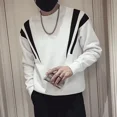 thumbnail image 4 of Ropa para hombre, sudaderas de talla grande, camisetas para hombre, camisetas de gran tamaño, negras, estampadas, New Rock, citas de invierno, alta calidad, XL, normal, F, 4 of 5