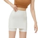 thumbnail image 2 of Pantalones cortos de seguridad de doble capa con cintura alta para mujeres y niñas blanco de gran tamaño grande, 2 of 9