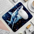 thumbnail image 2 of Shark Gaming Mouse Pad Desk Mat, Square 8.3x9.8 Inch Non-Slip Rubber Bottom Printed Design for Office and Gaming, 2 of 6