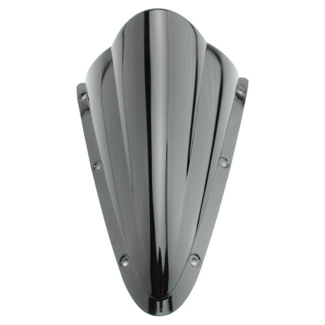 Visor de parabrisas negro Deflector Pantalla de carreras para 2008-2018 de moda, fácil de instalar kusrkot pantalla de viento