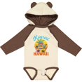 thumbnail image 3 of Inktastic Kauai Hawaii Vacation Tiki Boys or Girls Long Sleeve Baby Bodysuit, 3 of 5