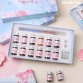 thumbnail image 3 of bestolf 1 Set Dip Pen Translucent Cherry Blossom Decor Paillette Print Glass Ink Pen Set for Gift, 3 of 8