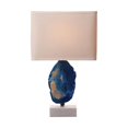 thumbnail image 1 of Elk Lighting 8989-033 Lampe de Table Minoa en Agate Bleue et Marbre, 1 of 1
