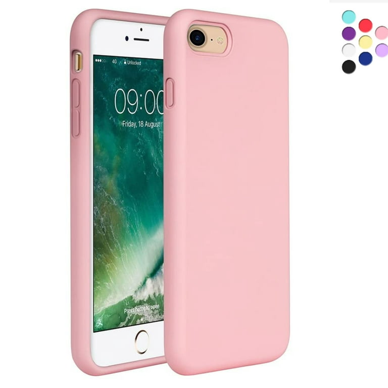 Silicone Case for iPhone Se and iPhone 8 and iPhone 7 - Liquid