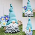 thumbnail image 7 of Vorkoi Garden Gnome Statue, Small Resin Dwarf Gnome Figurine, Outdoor Gnome Garden Decorations for Patio Yard Lawn Porch, Ornament Gift, 7 of 7