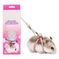 thumbnail image 1 of Hamster Leash Harness Set Adjustable Bell Small Animal Leash Pet Walking Leash, 1 of 10