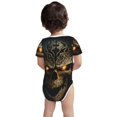 thumbnail image 2 of Rocae Metal Evil Skull for Baby Cotton Short-Sleeve Bodysuits for Unisex Onesies Bodysuit-18 Months, 2 of 7