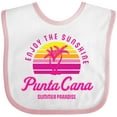 thumbnail image 3 of Inktastic Enjoy the Sunshine Punta Cana Summer Paradise Boys or Girls Baby Bib, 3 of 4