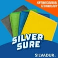 thumbnail image 7 of Arkwright SilverSure Antimicrobial Cleaning Cloths (Pack of 12), 12x12 in., Grey, Multipurpose, 7 of 7