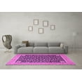 thumbnail image 3 of Ahgly Company Indoor Square Persian Purple Traditional Area Rugs, 8' Square, 3 of 4