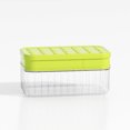 thumbnail image 4 of Molde para fabricantes de bloques de hielo Material de grado alimenticio | Diseño suave-duro de fácil liberación | Tapa a prueba de olores y fugas | Bandeja de cubitos de hielo apta para, 4 of 8