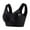 Black, variant on Bras for Older Women No Underwire Lace Push Up Wireless Bra Seamless Bras Full Coverage Bralettes Lift Everyday Bras with Wide Shoulder Strap Light Green Xl
