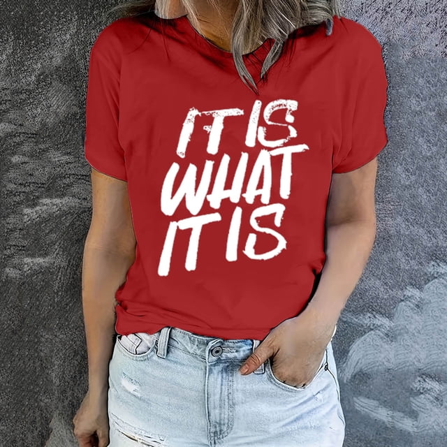LSLJS T-Shirt Graphique à Manches Courtes Col Rond Décontracté Printemps et Été pour Femmes, Cadeaux pour Femmes