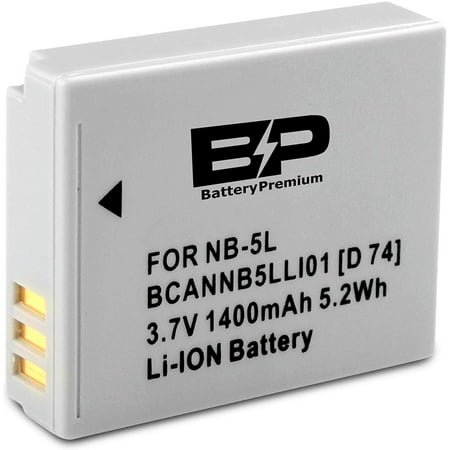 Image of BP Battery for Canon NB-5L & PowerShot S100 S110 SD700 is SD790 is SD800 is SD850 is SD870 is SD880 is SD890 is SD900 is SD950 is SD970 is SD990 is SX200 is SX210 is SX220 is SX230 HS