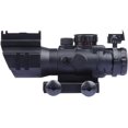 thumbnail image 3 of ® 4x32 mm Tactical Scope with Red Green Blue 3 Brightness Fibre Optic Scope, 3 of 5