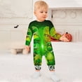 thumbnail image 3 of Ninjago Green Baby Rompers One-Piece Long Sleeve Jumpsuit Bodysuits Newborn Infant Toddler Outfit Kid Clothes Sets, 3 of 8
