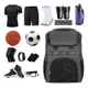 thumbnail image 5 of Mochila Deportiva Yorepek 138500BLK Mochilas Deportivas De Futbol Impermeable Negra 40L Lisa, 5 of 7