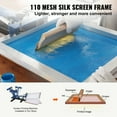 thumbnail image 2 of KFFKFF Screen Printing Set, 6 Units Aluminum Screen Printing Frames, 20x24inch Frame with 110 Count Mesh, Durable Nylon Mesh and Sealing Tape for Custom T-shirt Printing, 2 of 9