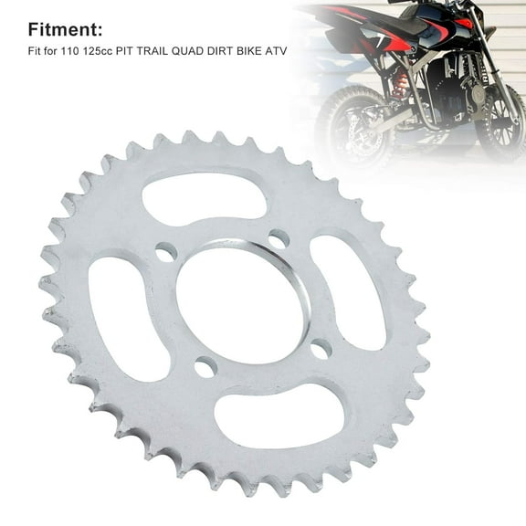 Rear 420 Chain Sprocket 37 Teeth 50cc 110cc 125cc ATV Quad Dirt Bike Sunl Taotao