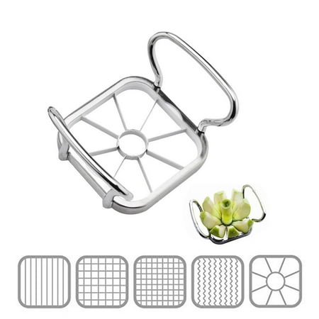 

5in1 fruit Cutter Slicer Stainless Steel Vegetable Shredders Potato Chips Cutter