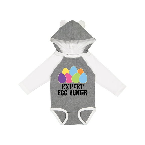 Inktastic Easter Egg Hunt Boys or Girls Long Sleeve Baby Bodysuit