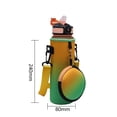 thumbnail image 3 of FLhrweasw Funda Antideslizante para Botella 1000 ML Funda para Botella Deportiva 1000 ML (naranja Verde), 3 of 6