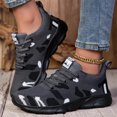 thumbnail image 6 of Breathable Knit Sneakers for Women Men, Lightweight Flexible Running Shoes with Camo Print, Comfortable Fashion Sport Walking Athletic Shoes, 6 of 7