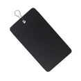 thumbnail image 3 of MasteelfCA 200pcs Plastic Hanging Tags Iron Gourd Pin Set Waterproof PVC ID Holder for Office (100pcs Tag, 100pcs Pin, Black), 3 of 4