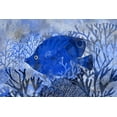 thumbnail image 2 of Haase, Andrea 32x23 White Modern Wood Framed Museum Art Print Titled - Deep Sea Paradise, 2 of 4