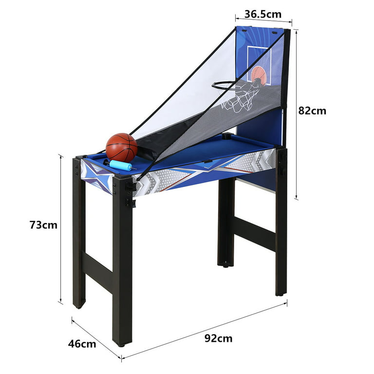 5-in-1 Multi Game Table HLC Portable Multi Game Combination Table Set  Folding Game Table with Accessories,Foosball Soccer,Ping Pong,Pool  Billiards,Air Hockey,Basketball for Indoor & Outdoor, Family - Yahoo  Shopping