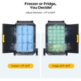 thumbnail image 3 of BougeRV 12 Volt Car Refrigerator with Wheels, CRS 42 Quart Portable Fridge Freezer with APP Control, -4℉ to 68℉, for Truck Van RV Camping, 3 of 9