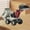 White-WH-home supplies, variant on ABPWLY Toys Alloy Forklift Model Engineering Vehicle Simulation Loader Bulldozer Dump Truck Pull Back Toy Car for Boys Outdoor Toys