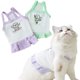 thumbnail image 1 of Paquete de 2 camisas para perro, falda, camisetas de ballet, chaleco de algodón, vestido plisado, ropa para cachorros, camisas de verano, lindas camisetas, ropa suave para mascotas para pequeños y, 1 of 5