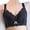 Black, variant on Bras for Women Latex Underwear Women's Full Cup Gather Up Side Bra No Steel Ring Adjustable Top Rest Thin Lace Bra for Comfortable Everyday Support in Bra Black S