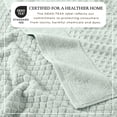 thumbnail image 2 of Great Bay Home Quick Dry Diamond Waffle 6 Piece Hand Towel Set, Pastel Blue, 2 of 7