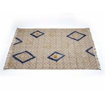 Handmade cotton rug Large area rug Floor covering carpet Rug for living room