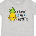 thumbnail image 4 of Inktastic I Love My Auntie with Pineapple Boys Toddler T-Shirt, 4 of 5