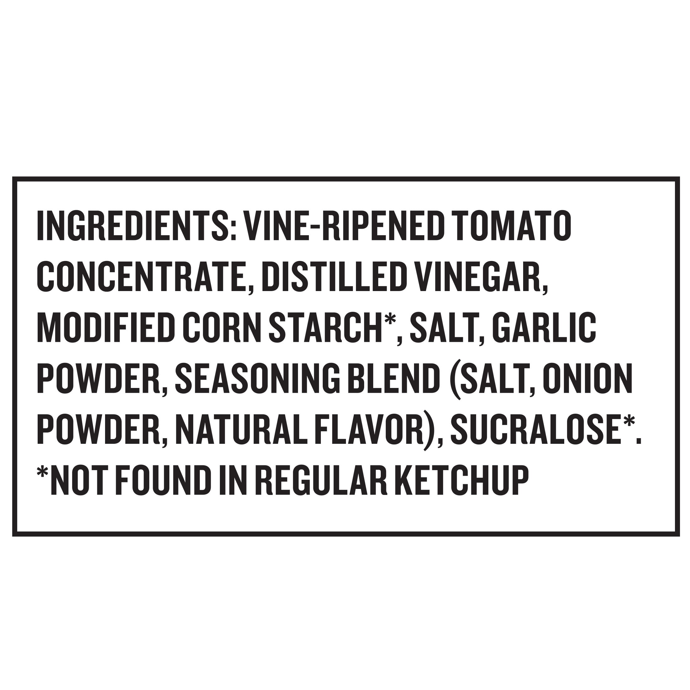G Hughes Zero Sugar Ketchup, 13 oz