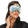 thumbnail image 2 of IAUYY Sleep Mask, Super Soft Eye Masks with Adjustable Strap, Lightweight Comfortable Blindfold,Perfect Blocks Light for Men Women Daisy, 2 of 7