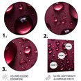 thumbnail image 3 of Designart "Rain-Kissed Red Rose XIII" Roses Metal Wall Art, 3 of 5
