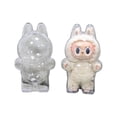 thumbnail image 4 of Labubu Macaron Sit And Party Generation Estuche protector transparente Mochila Labu Muñeca colgante Ropa Burbuja, 4 of 6