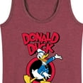 thumbnail image 3 of Mickey & Friends - Donald Duck - Women's Racerback Tank Top, 3 of 5