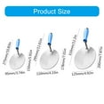 thumbnail image 5 of Pack of 3 Stainless Steel Mud Boards Trowels for Wall Plastering Floor Leveling, 5 of 10