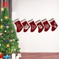 thumbnail image 4 of Cute Santa Claus Snowflake Elf Hanging Pendant Gift Container Christmas Decor, 4 of 9